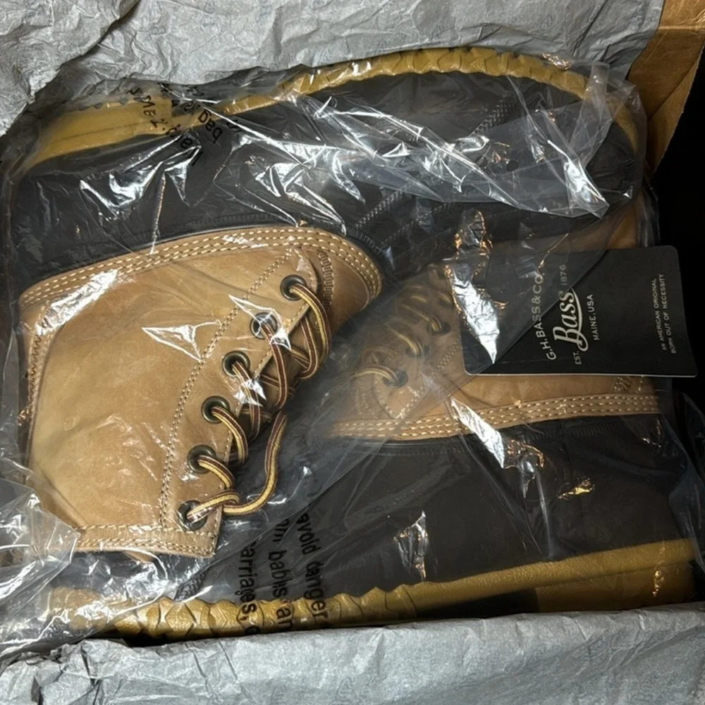 G & h Bass premium rain and work boot